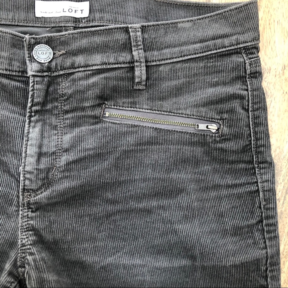 Loft Modern Skinny Ankle Corduroy